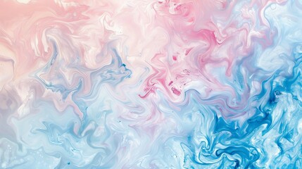 delicate swirling pastel colors in a gradient from blue to red, delicate swirling pastel colors