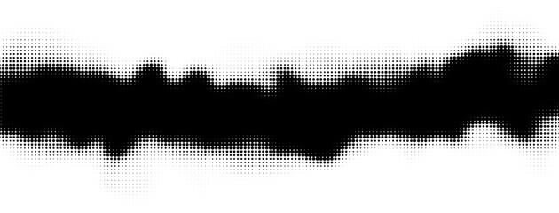 abstract halftone background. Black and white texture of dots. Vector illustration