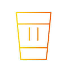 coffee gradient icon
