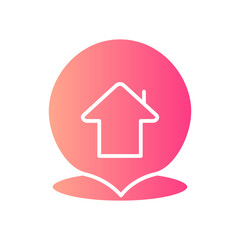 home gradient icon