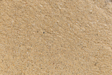 Sand texture. Sandy beach for background. Top view. Natural sand stone texture background. sand on the beach as background.