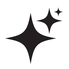 Brutalism star and flower shapes. Templates for notes, posters. Anti-design. Vector illustration