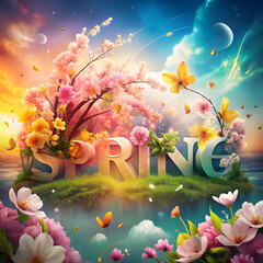Spring is the most beautiful season