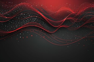 abstract  Luxurious black and red background