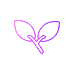 green tea gradient icon