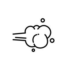 Air Pollution Line Icon