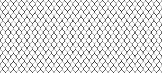 Chain fence seamless pattern. Vector EPS 10 - obrazy, fototapety, plakaty