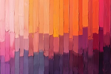 Colorful Paint Streaks in Warm Tones