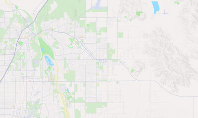 Apple Valley California Map, Detailed Map of Apple Valley California