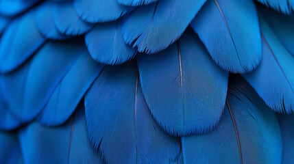 blue and gold bird feathers