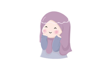 girl hijab cute