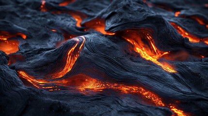 volcano closeup
