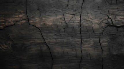 Fototapeta premium Stark Charcoal Textured Wood
