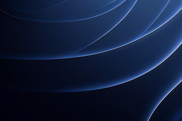 Abstract background with fluid gradient. 3d illustration of design dark blue colorful 3d design inspired waves.