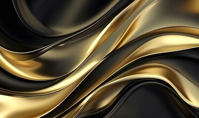 Shiny Golden Futuristic Backgrounds