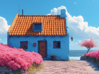 rue d'atlantique, dutch landscape, yellow and white, didier barra, endurance art