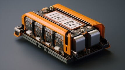 lithium battery pack module with bms available  - obrazy, fototapety, plakaty