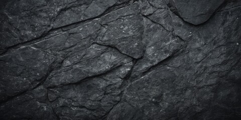 Grunge dark grey stone wall texture background