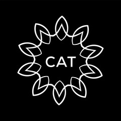 CAI Letter logo design template vector. CAI Business abstract connection vector logo. CAI icon circle logotype.
