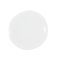 transparent color gel . on an empty background. PNG