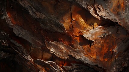 common yew pine bark texture - obrazy, fototapety, plakaty