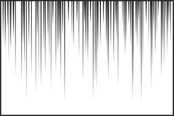 Vector Comic Speed Pattern, Straight Vertical Lines, Enhancing The Graphic Intensity And Emphasizing Speed Or Impact
