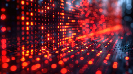 Computer Screen Displaying Numerous Dots