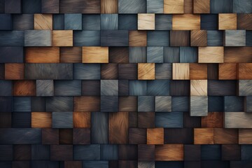 Dark wood background, wooden texture, block pattern