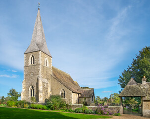 Fototapeta na wymiar St. Cuthbert's Church - Sessay North Yorkshire UK 