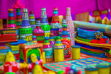 Pattachitra Art from the roots of Odisha, Paper Mache Most Exquisite Arts & Crafts Made from paper, waste clothes & various types of natural fibers. This creativity skill is practiced by craftsperson.