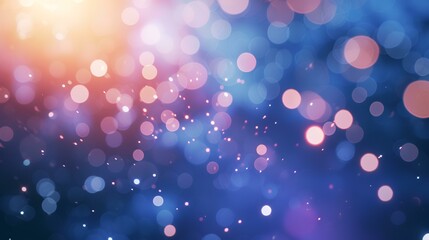 abstract background bokeh circles for Christmas and New Year background