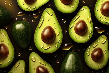 food fruit green isolated avocado vegetable.
