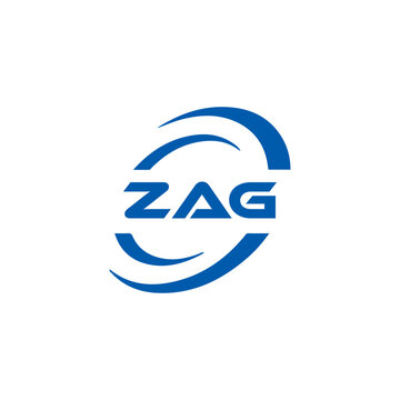 ZAG logo. Z A G design. White ZAG letter. ZAG, Z A G letter logo design. Initial letter ZAG linked circle uppercase monogram logo. Z A G letter logo vector design. top logo, Most Recent, Featured,