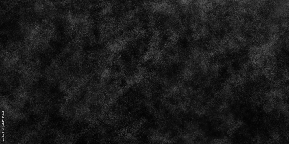 Aufkleber black chalkboard background distressed rough texture backdrop surface metal wall. modern and geometr