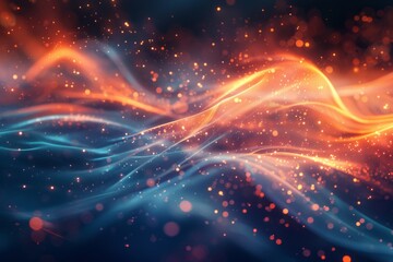 A slide background for showcasing digital and creative content.