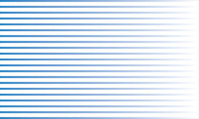 Blue horizontal stripes pattern, seamless texture vector background.