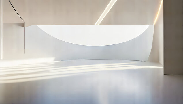 Modern design plateau Architektur mit lichtdurchflutetem Ausblick