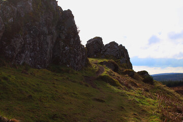 view from the mountain