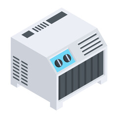 Wireless Gadgets Isometric Icons