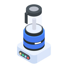 Electric Devices Isometric Icon