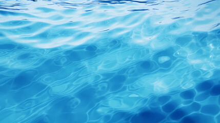 Fototapeta premium blue water in pool background