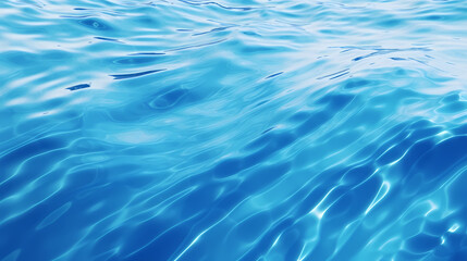 Obraz premium Abstract blue water wave texture background