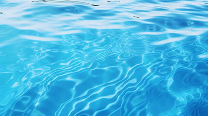 Abstract blue water wave texture background