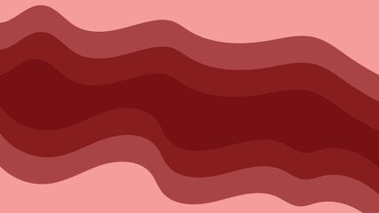 Simple Red background vector design. Smooth wave background minimalist elegant for website and presentation. abstract red wallpaper modern for design for backdrop	