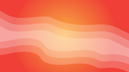 Simple Red background vector design. Smooth wave background minimalist elegant for website and presentation. abstract red wallpaper modern for design for backdrop	