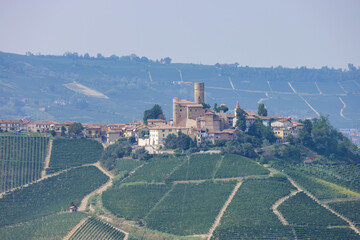 the village of Castiglione Falletto in Piedmont