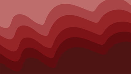 Simple Red background vector design. Smooth wave background minimalist elegant for website and presentation. abstract red wallpaper modern for design for backdrop	