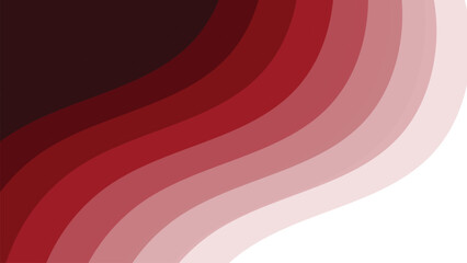 Simple Red background vector design. Smooth wave background minimalist elegant for website and presentation. abstract red wallpaper modern for design for backdrop	