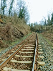 railway in the countryside