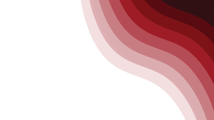 Simple Red background vector design. Smooth wave background minimalist elegant for website and presentation. abstract red wallpaper modern for design for backdrop	